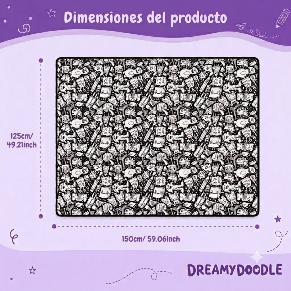 DreamyDoodle la Cobija para colorear